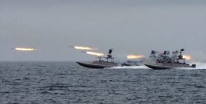 Iran_swarming_fast_attack_boats